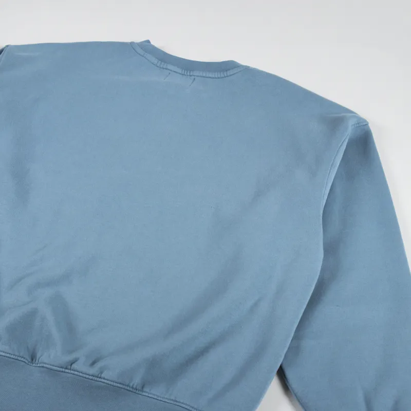 Colorful Standard Organic Oversized Crew Sweat Stone Blue-3