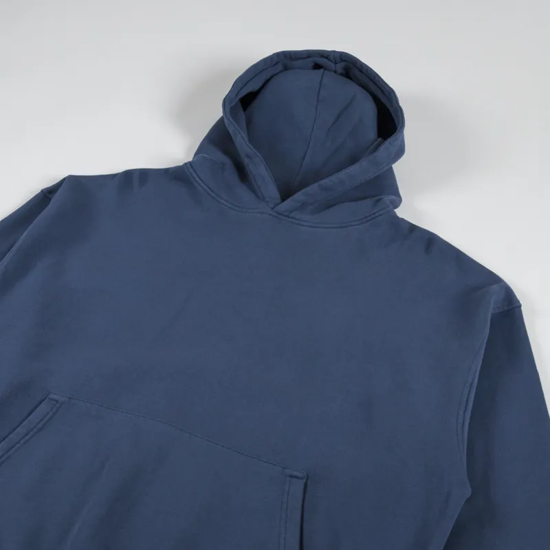 Colorful Standard Organic Oversized Hoodie Petrol Blue-2