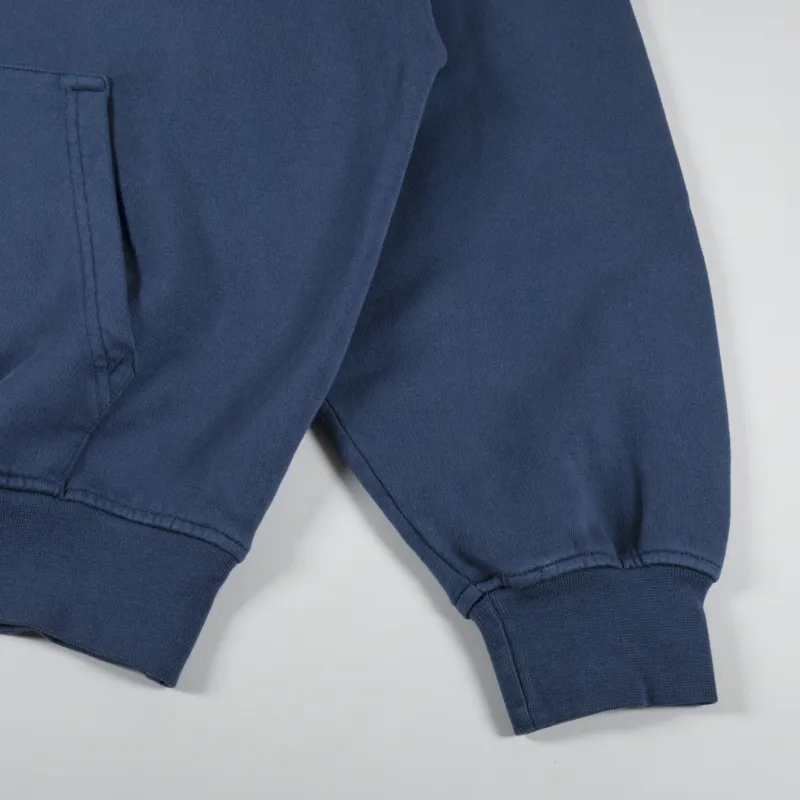 Colorful Standard Organic Oversized Hoodie Petrol Blue-4