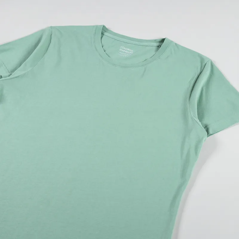 Colorful Standard Womens Light Organic T Shirt Seafoam Green-4