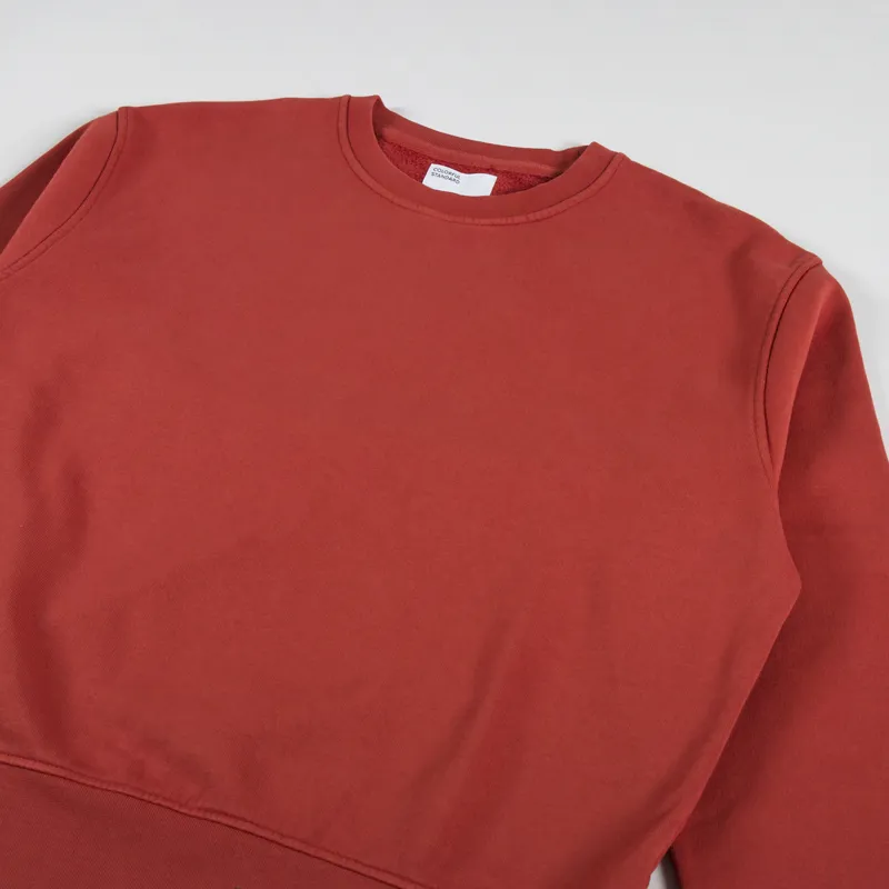 Colorful Standard Womens Classic Organic Crew Sweat Dark Amber-6