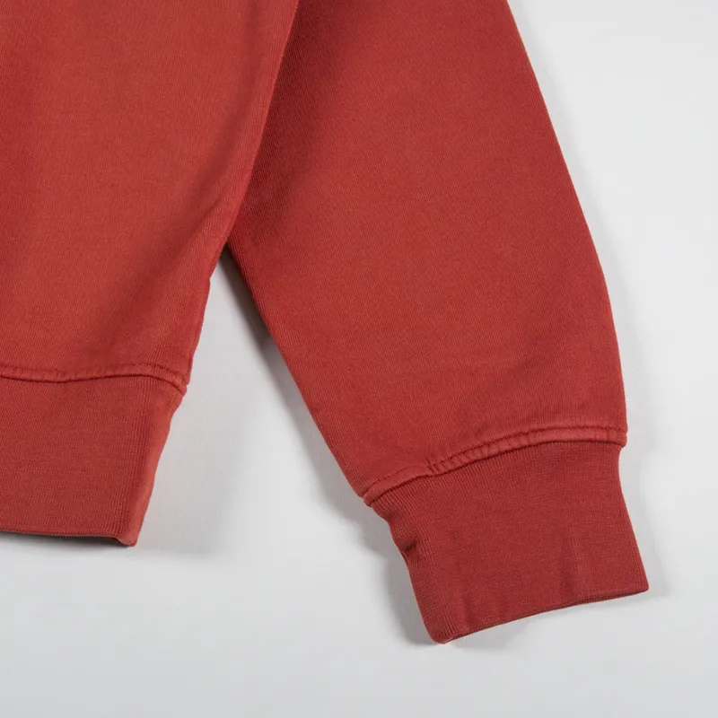 Colorful Standard Womens Classic Organic Crew Sweat Dark Amber-8