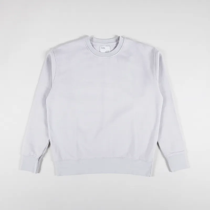 Colorful Standard Womens Classic Organic Crew Sweat Limestone Grey