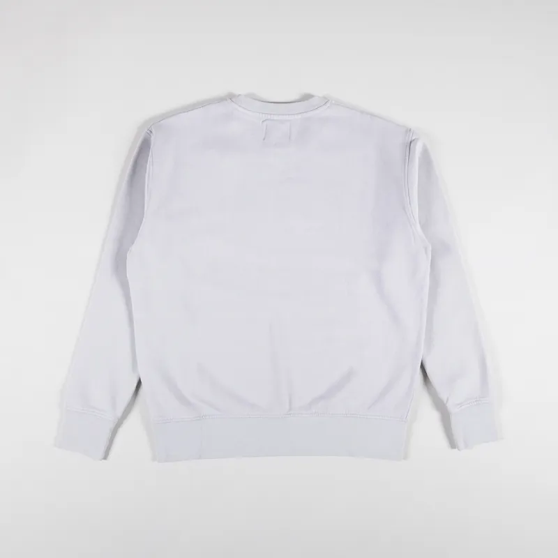 Colorful Standard Womens Classic Organic Crew Sweat Limestone Grey-1