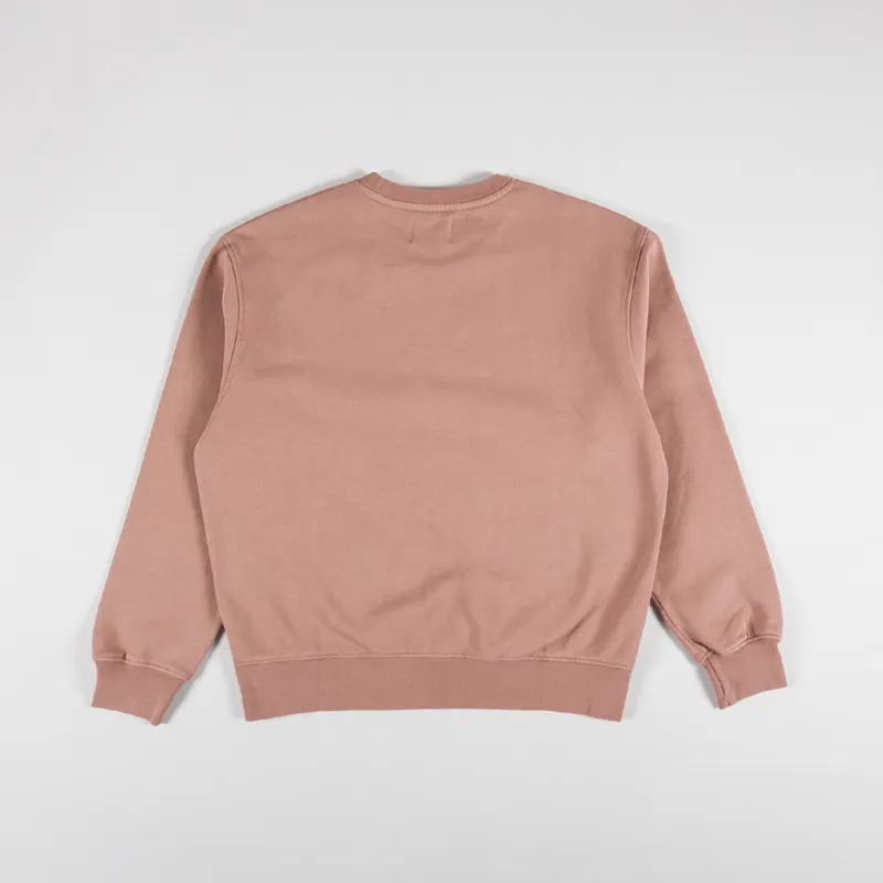 Colorful Standard Womens Classic Organic Crew Sweat Rosewood Mist-1