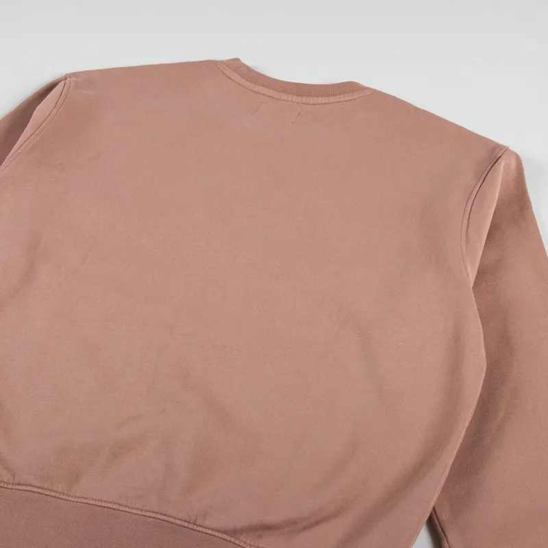 Colorful Standard Womens Classic Organic Crew Sweat Rosewood Mist-7