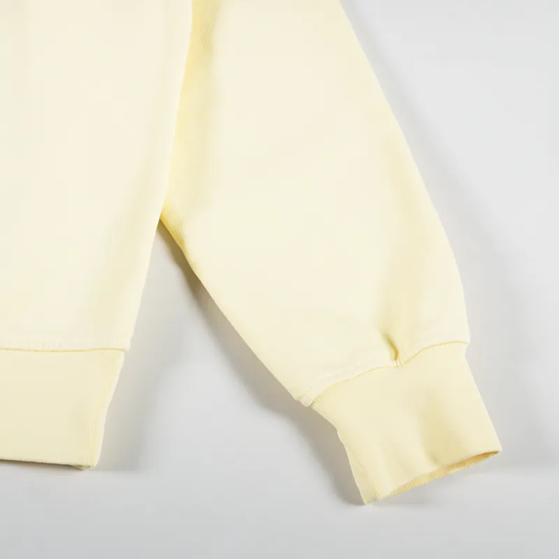 Colorful Standard Womens Classic Organic Crew Sweat Soft Yellow-8