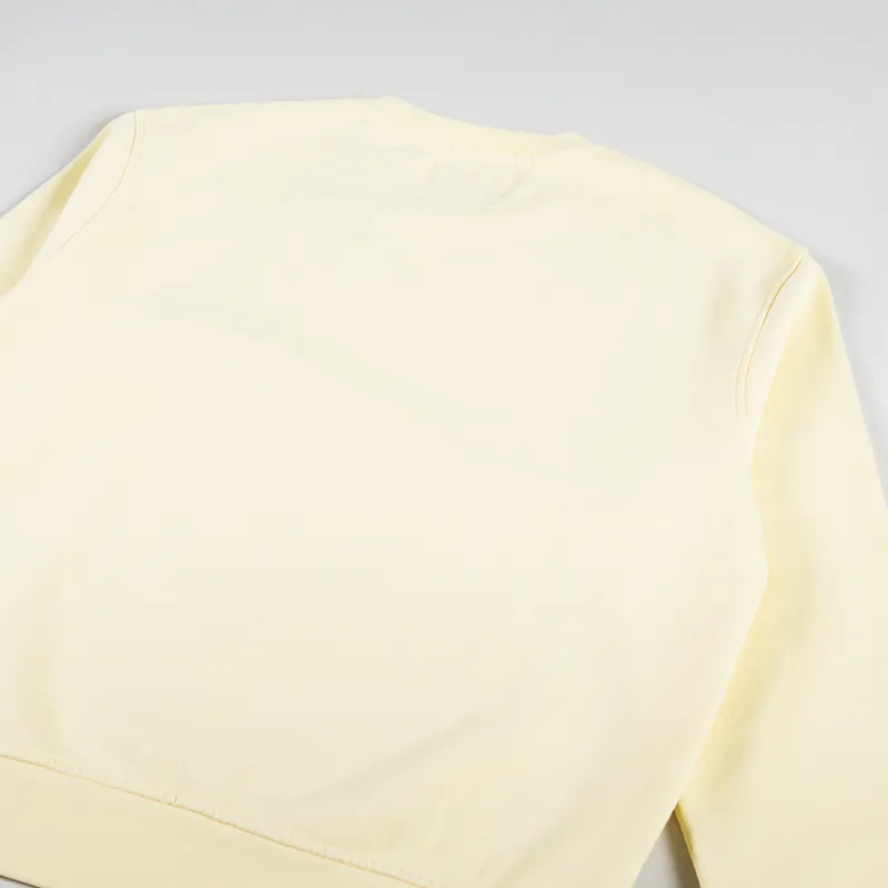 Colorful Standard Womens Classic Organic Crew Sweat Soft Yellow-7