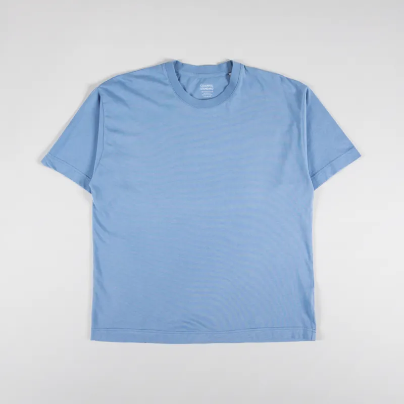 Colorful Standard Oversized Organic T Shirt Seaside Blue