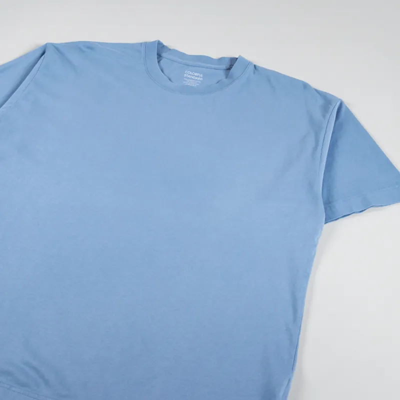 Colorful Standard Oversized Organic T Shirt Seaside Blue-1