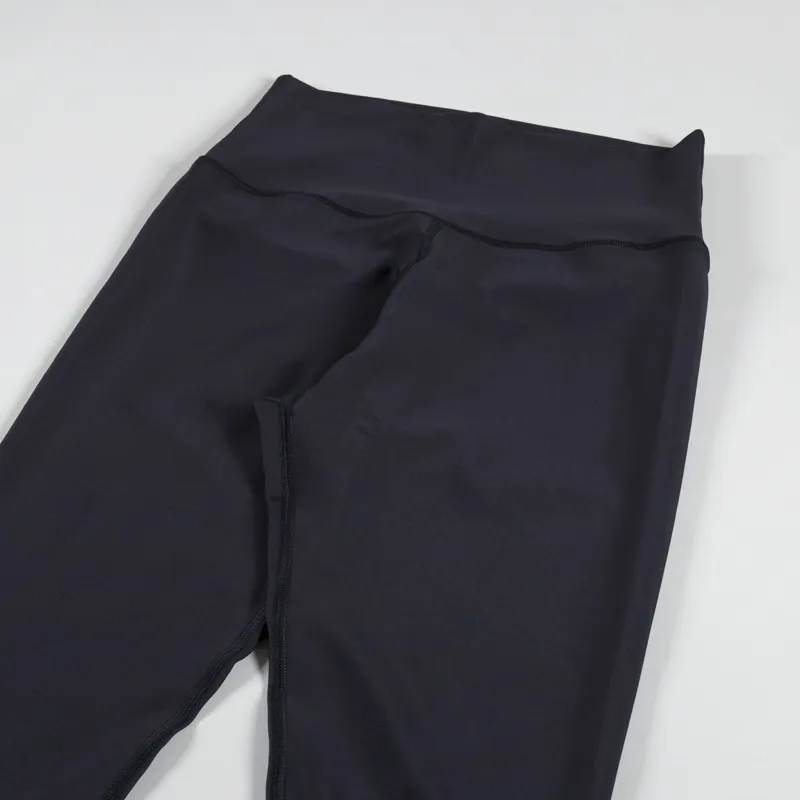 Colorful Standard Womens Active High-Rise Leggings Deep Black-3