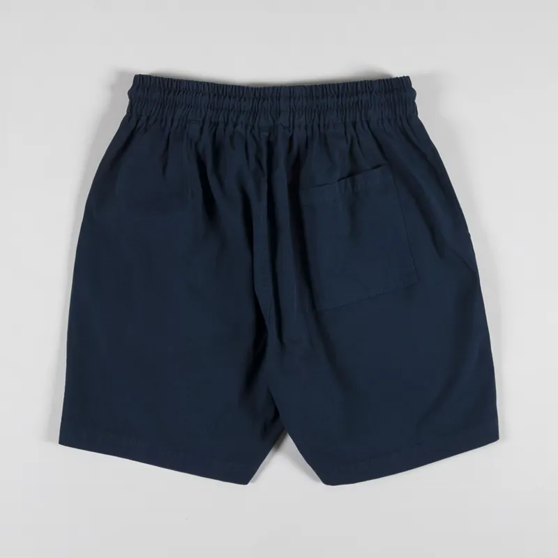 Colorful Standard Organic Twill Shorts Navy Blue-1