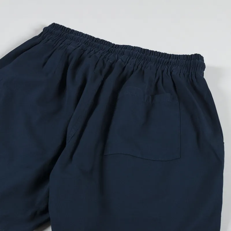 Colorful Standard Organic Twill Shorts Navy Blue-3