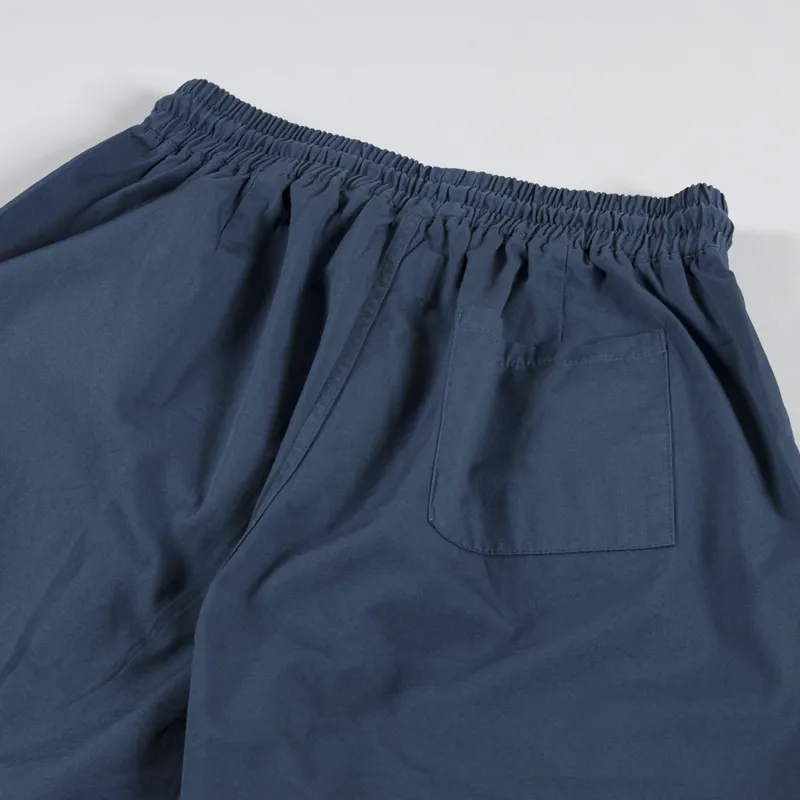 Colorful Standard Organic Twill Shorts Petrol Blue-3
