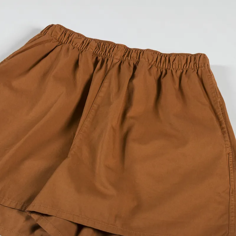 Colorful Standard Womens Organic Twill Shorts Ginger Brown-7