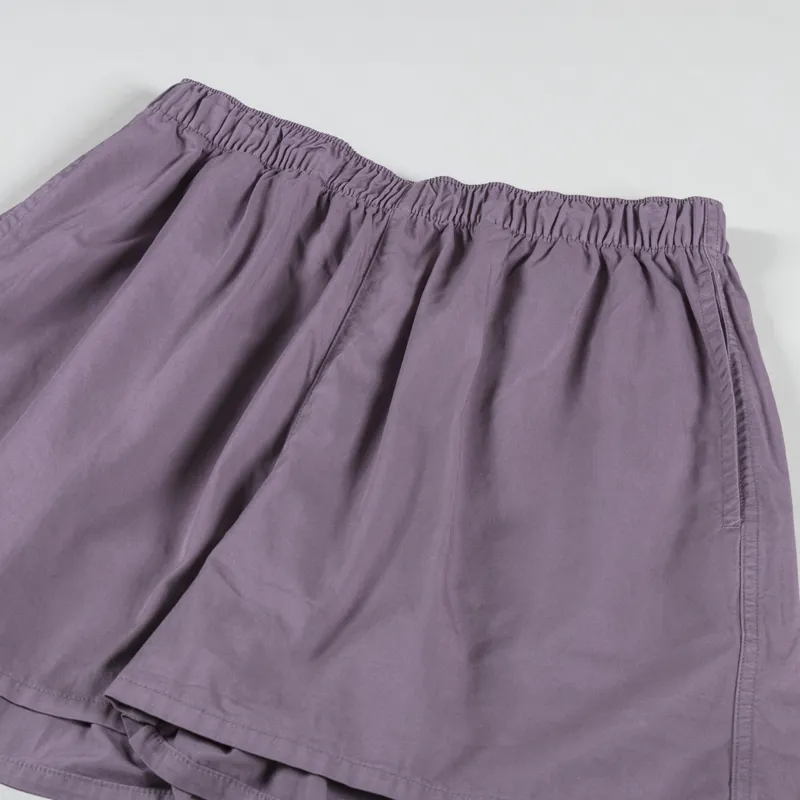 Colorful Standard Womens Organic Twill Shorts Purple Haze-6