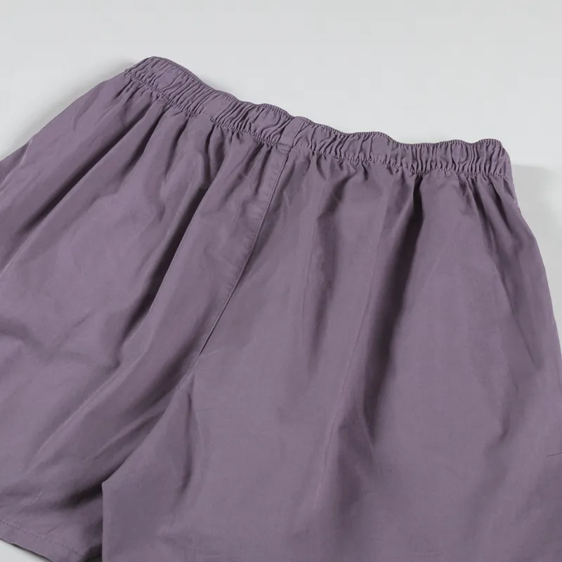 Colorful Standard Womens Organic Twill Shorts Purple Haze-5