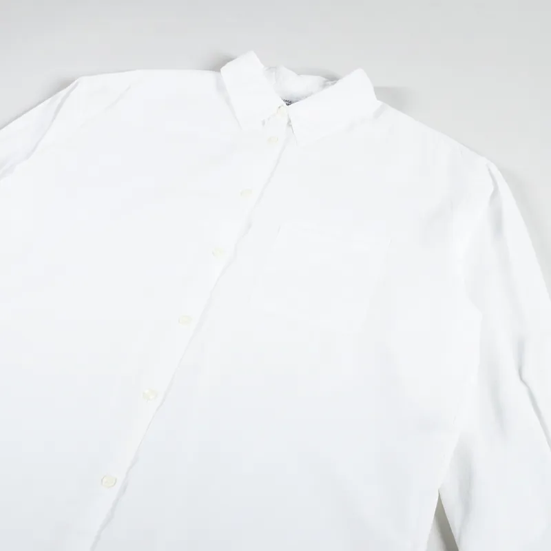 Colorful Standard Womens Organic Oversized Shirt Optical White-7