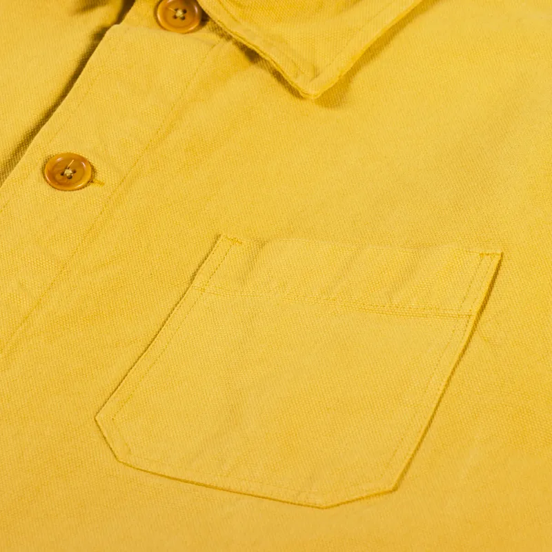 Colorful Standard Organic Workwear Jacket Burned Yellow-4