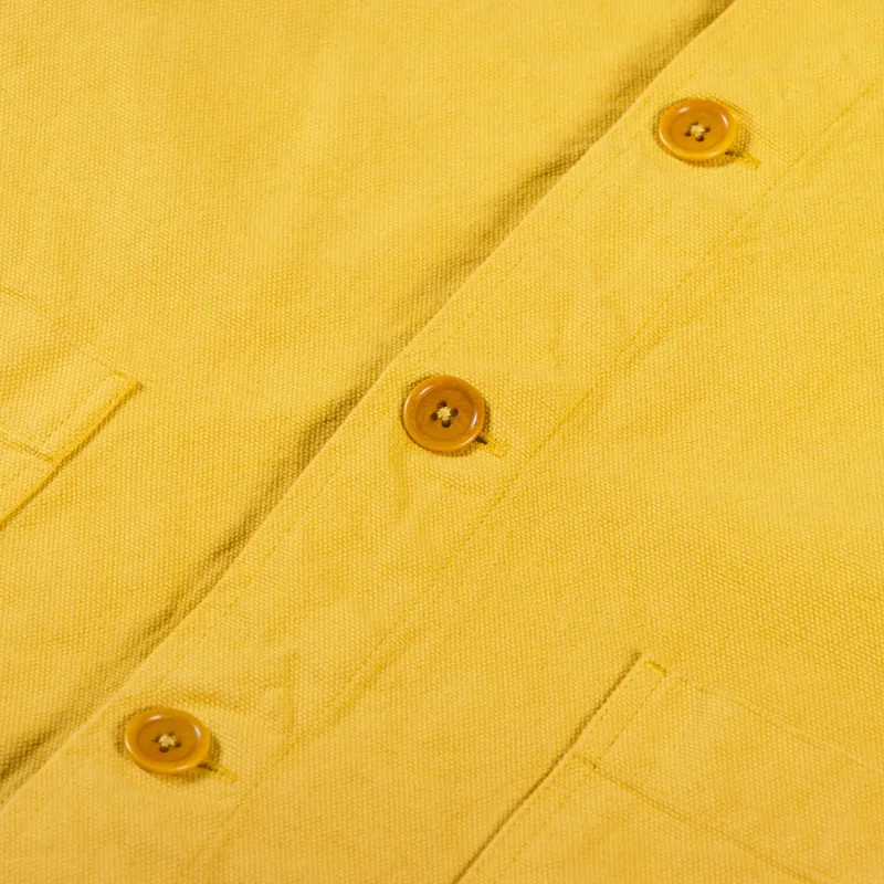 Colorful Standard Organic Workwear Jacket Burned Yellow-5