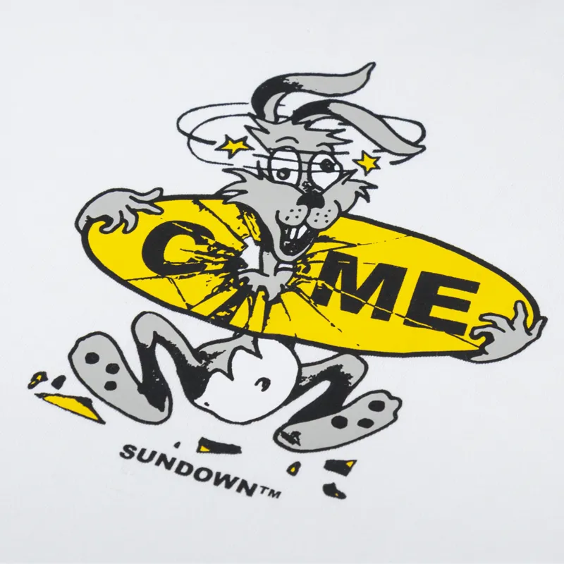 Come Sundown Concuss T Shirt White-2