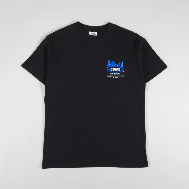 Come Sundown Deceit T Shirt Black-1