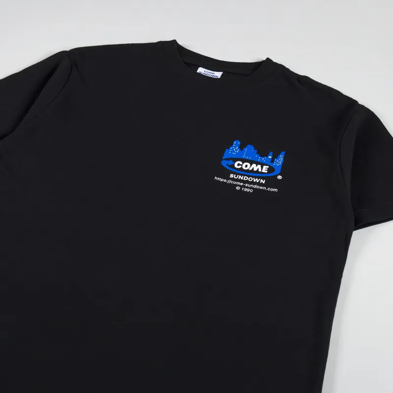 Come Sundown Deceit T Shirt Black-3