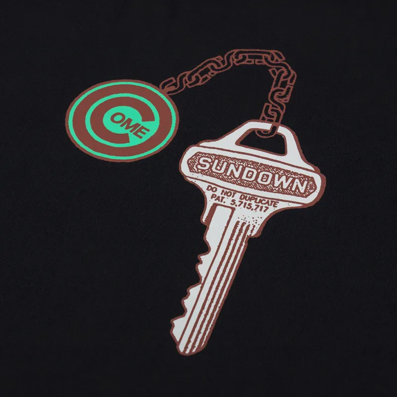 Come Sundown The Key T Shirt Black-2
