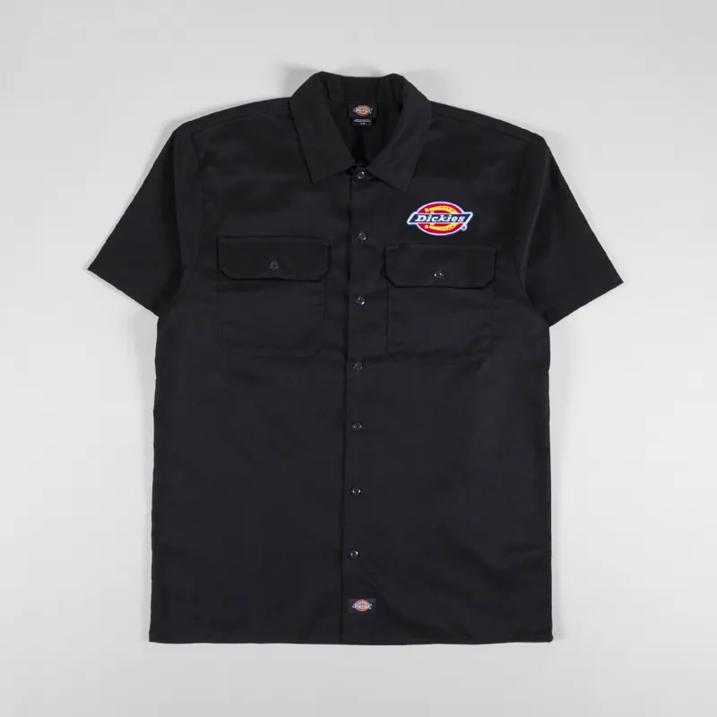 Dickies Clintondale Short Sleeve Shirt Black