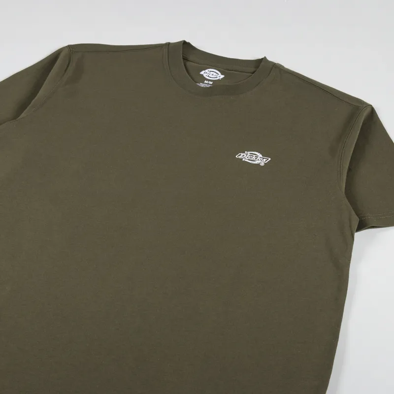 Dickies Summerdale T Shirt Military Green-1