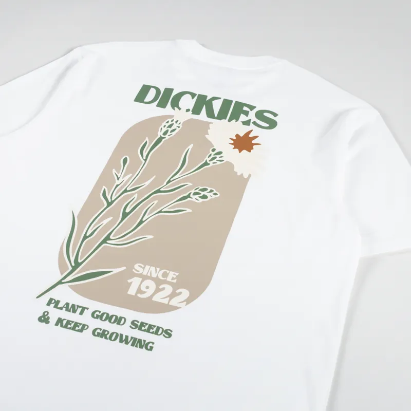 Dickies Herndon T Shirt White-2