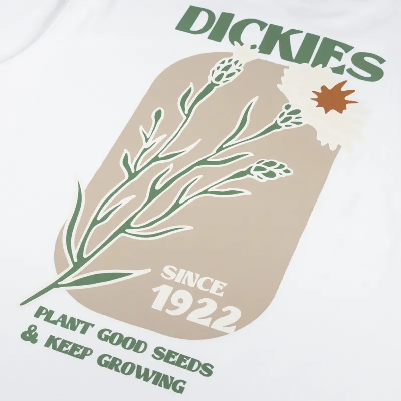 Dickies Herndon T Shirt White-4
