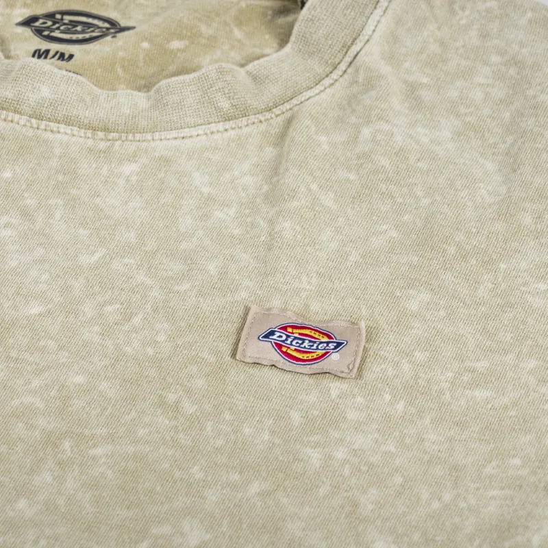 Dickies Newington T Shirt Double Dye Sandstone-2