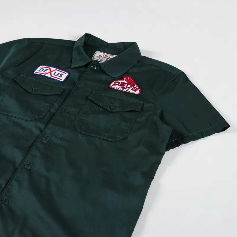 Deus Ex Machina Foreman Shirt Work Green-1