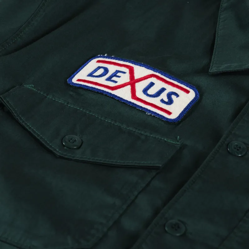 Deus Ex Machina Foreman Shirt Work Green-3