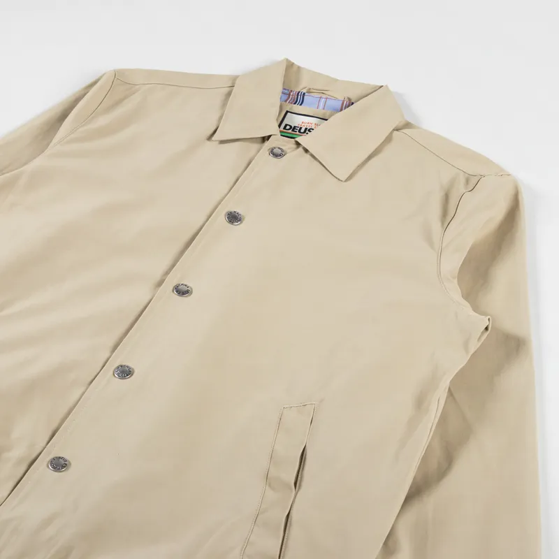 Deus Ex Machina Jarvis Coach Jacket Khaki-1