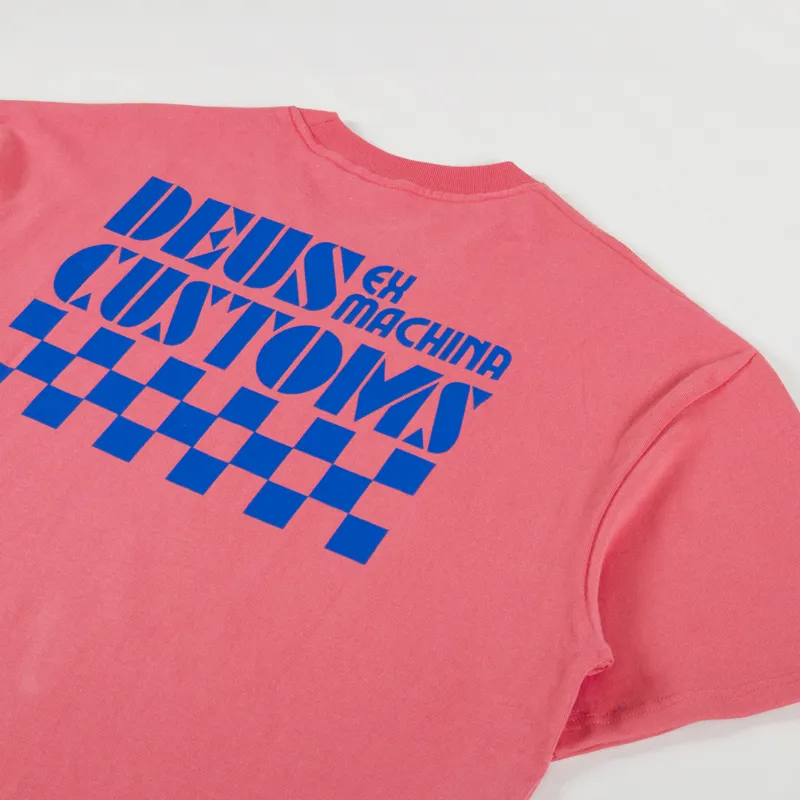 Deus Ex Machina Trip T Shirt Raspberry-2