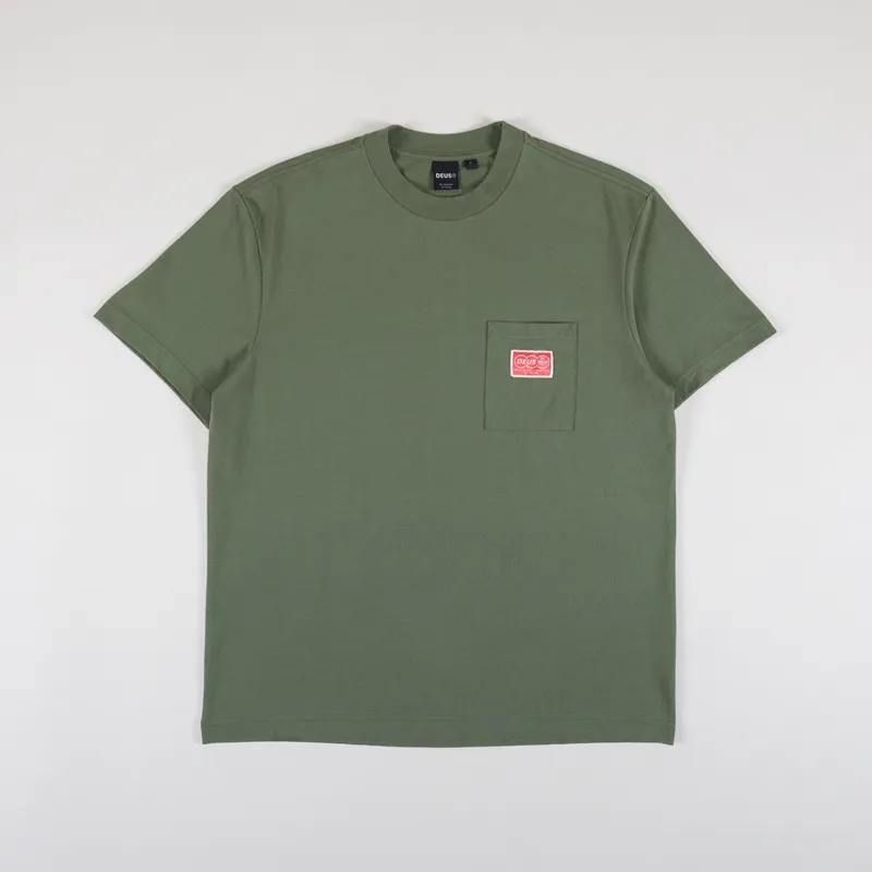 Deus Ex Machina Venture Pocket T Shirt Clover