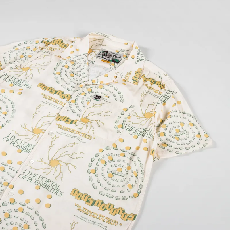 Deus Ex Machina Smithson Shirt Dirty White-1