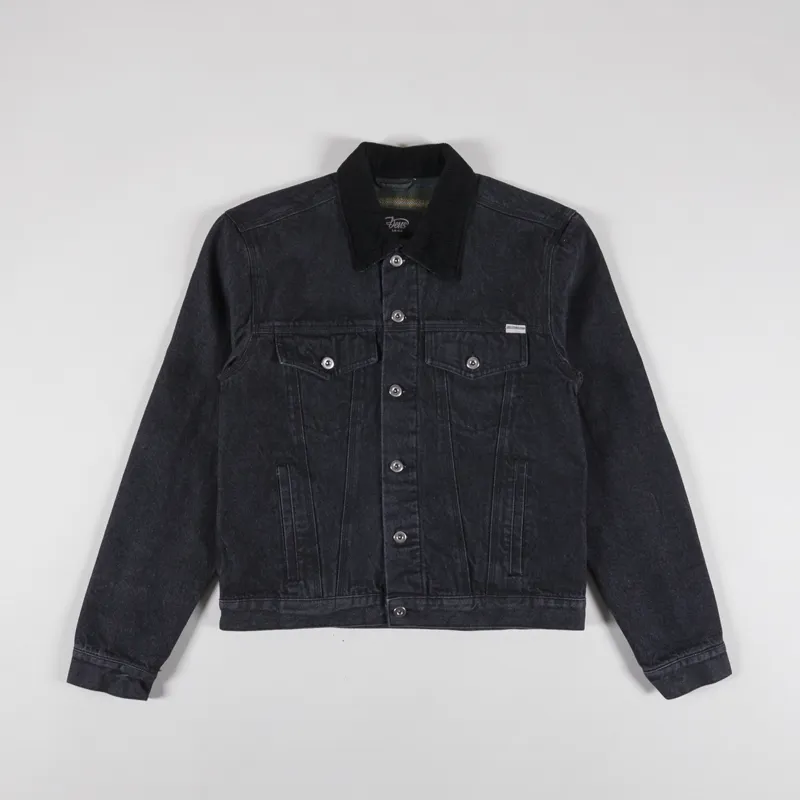 Deus Ex Machina Leon Trucker Jacket Washed Black