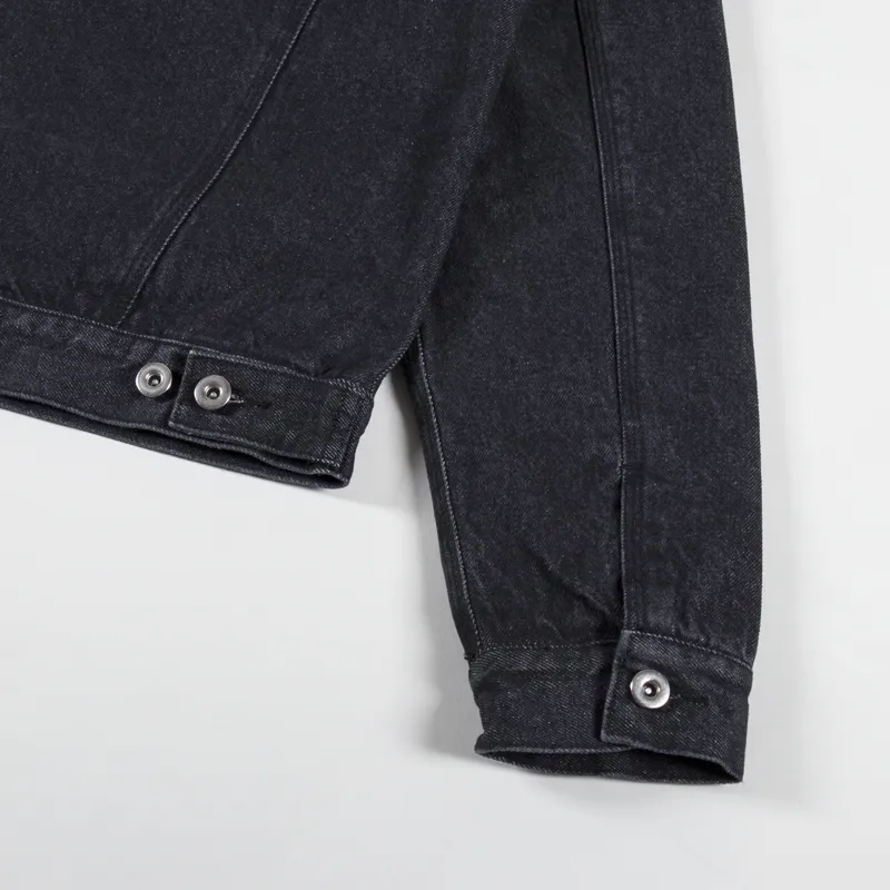 Deus Ex Machina Leon Trucker Jacket Washed Black-10