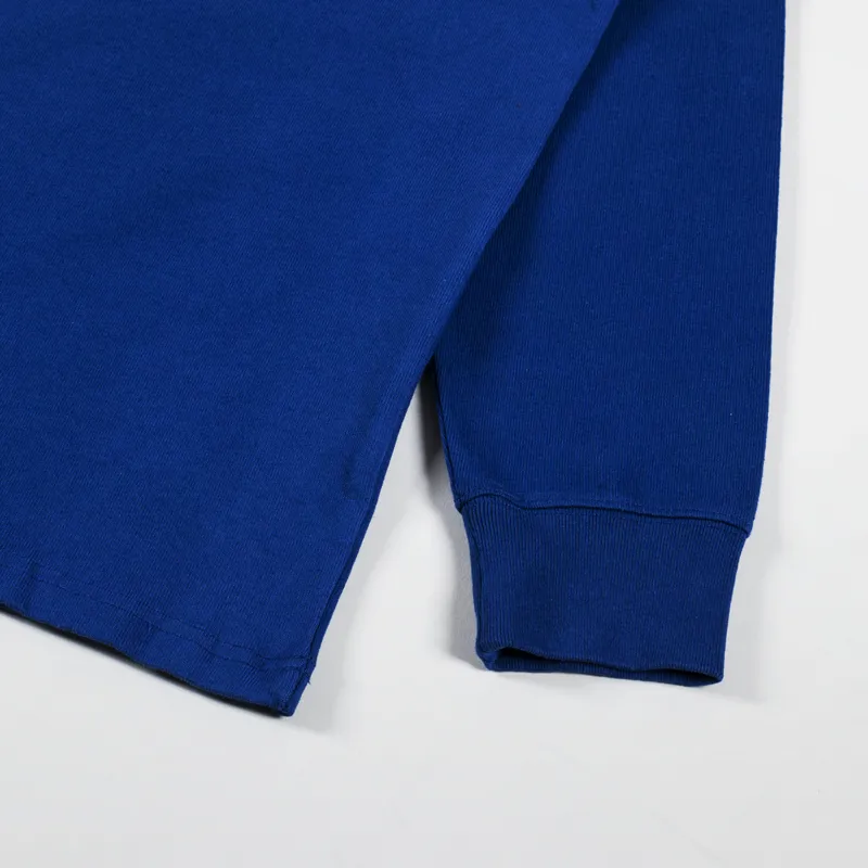 Deus Ex Machina Piece Of Scrap Long Sleeve T Shirt Blue-7