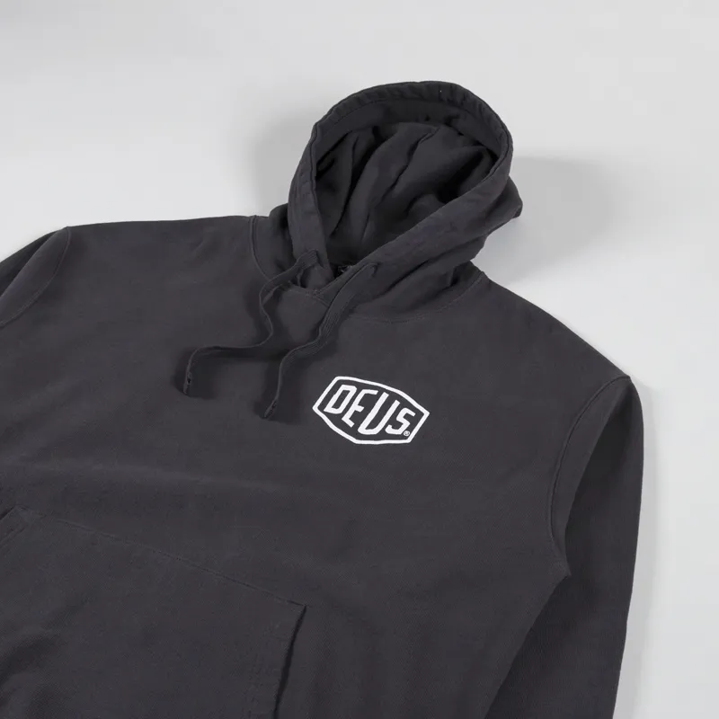 Deus Ex Machina Oversized Seoul Hoodie Anthracite-3