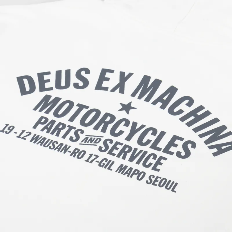 Deus Ex Machina Oversized Seoul Hoodie Vintage White-4