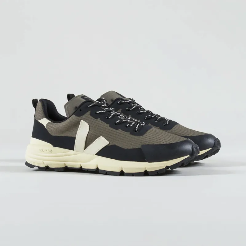 Veja Mens Sneakers Dekkan Ripstop Shoes Trainers Kaki Pierre