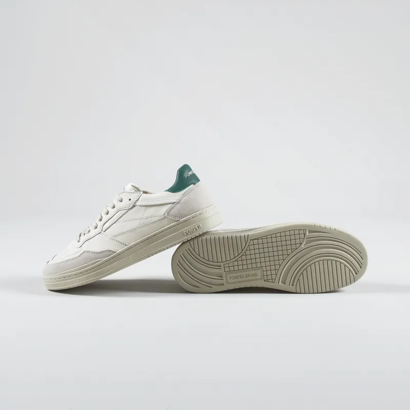 Pompeii Elan Leather Shoes Ecru Pine-3