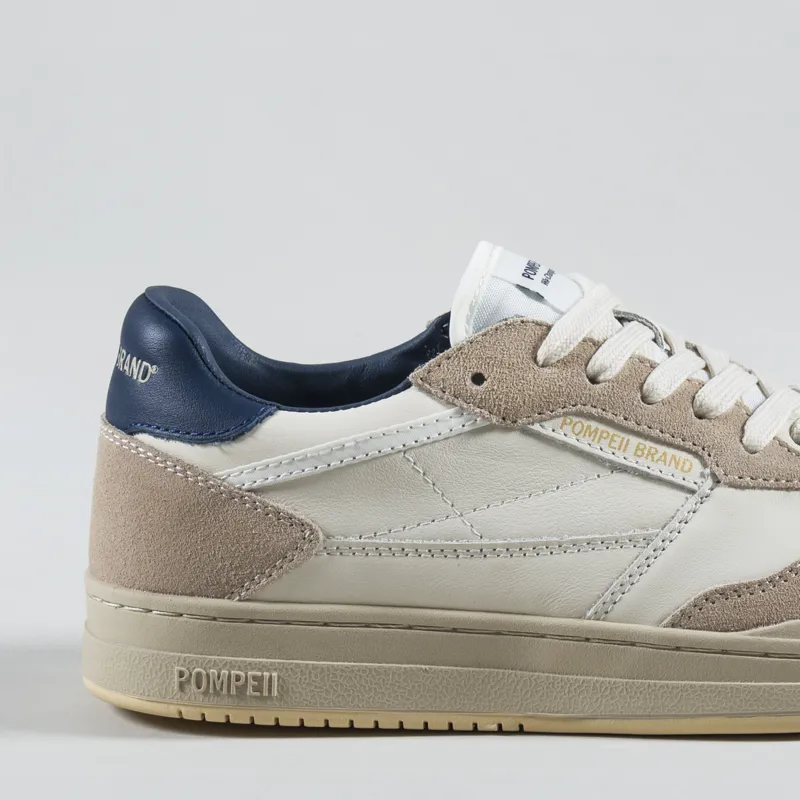 Pompeii Elan Leather Shoes Ecru Slate-5