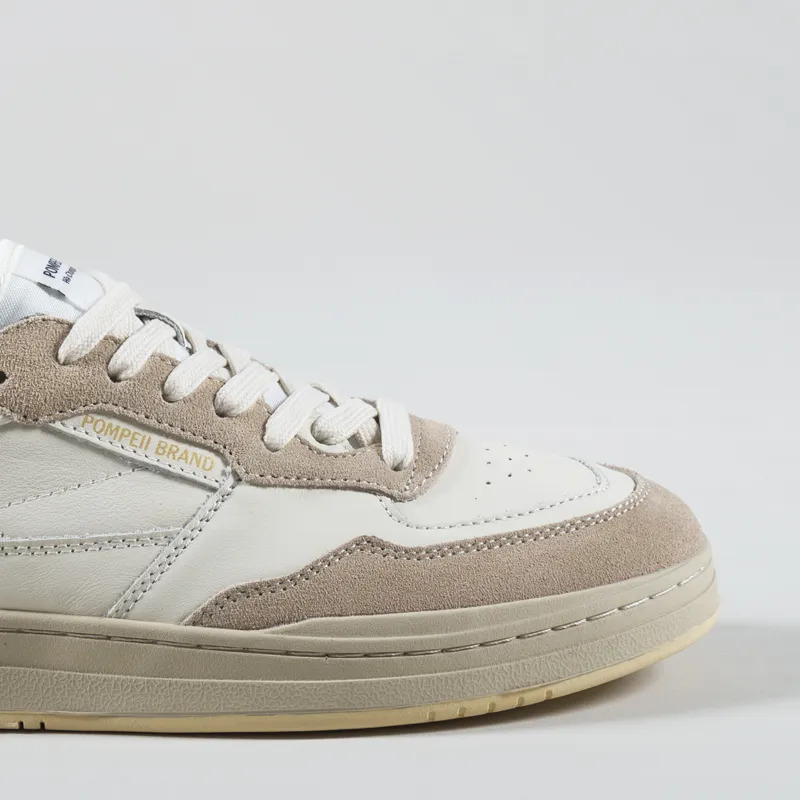 Pompeii Elan Leather Shoes Ecru Slate-6