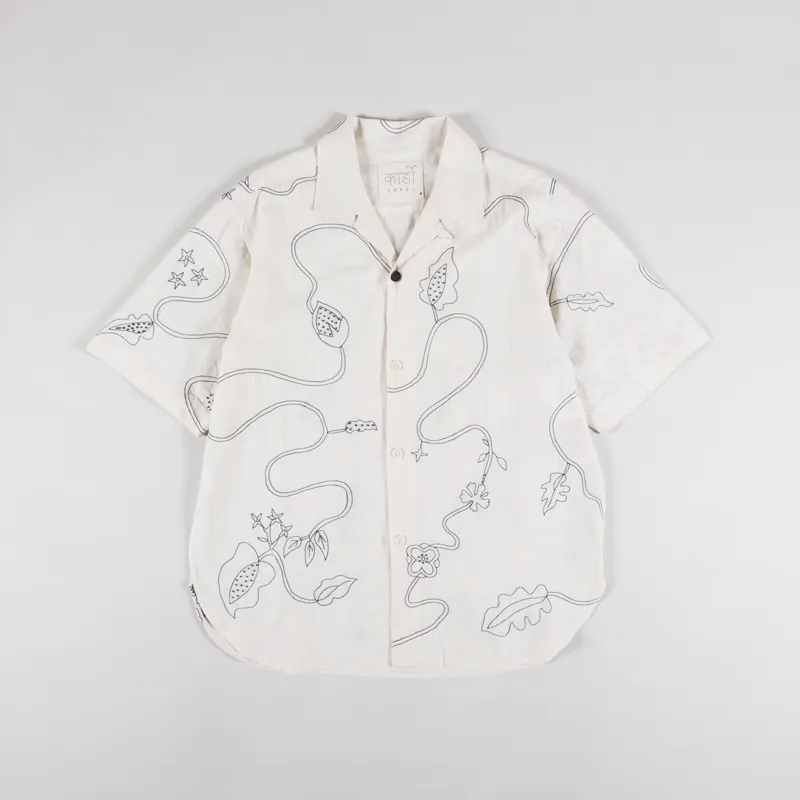 Kardo Ronen Embroidered Shirt Natural