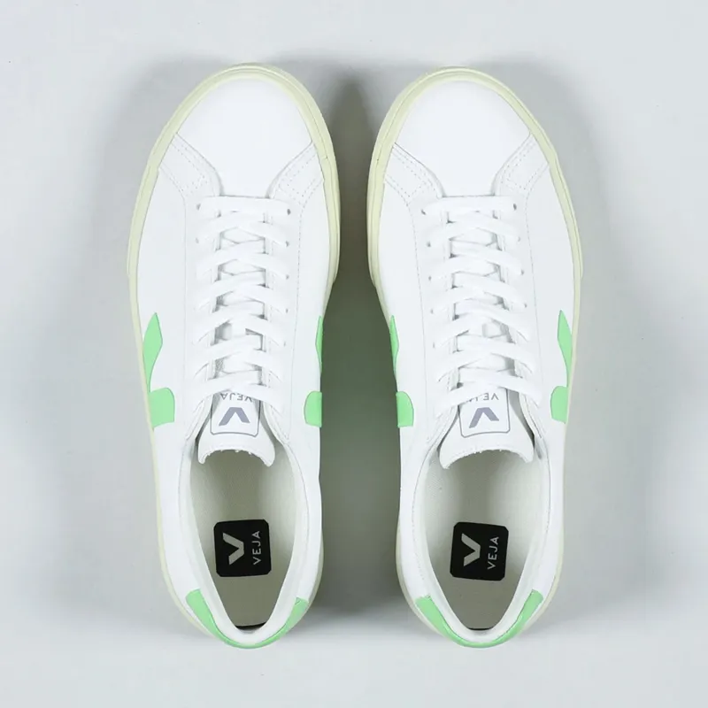 Veja Esplar Logo Chromefree Shoes Extra White Absinthe Butter Sole-6